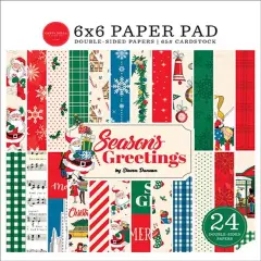 Carta Bella Season's Greetings 6X6 Paper Pad
