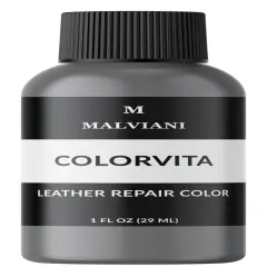 Leather Repair Color Restore for Faded and Scratched Couches Cool gray