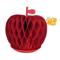 Apple Non-Electric Personal Humidifier in Red