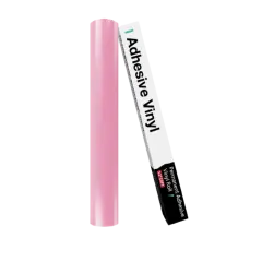 Kitcheniva 12"x10' Adhesive Permanent Vinyl DIY Craft Glossy & Matte Glossy soft pink