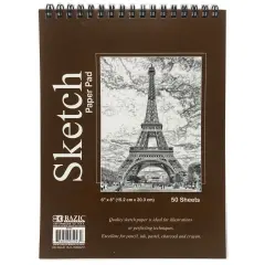 Sketch Book Paper Pad 50 Sheets Drawing Notebook