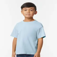 Gildan&reg; Softstyle Youth Midweight Crew Neck Short Sleeve T-Shirt Light blue