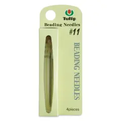 Tulip #11 Japanese Straight Beading Needles, 4pcs