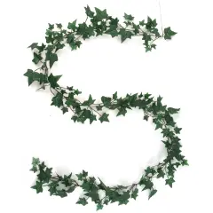 12-Pack: 6ft Green English Ivy Garland with 185 Silk Leaves, Floral Home by Artificial Flowers