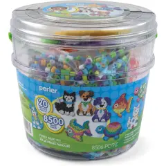 Perler Fused Bead Bucket Kit-Pets