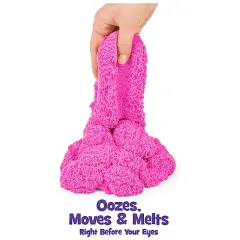 2 lb Pink Play Sand, Moldable Sensory Toys for Kids, Resealable Bag, Holiday & Christmas Gifts for Kids Ages 3+