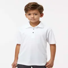 Paragon&reg; Youth Saratoga Performance Mini Mesh Polo