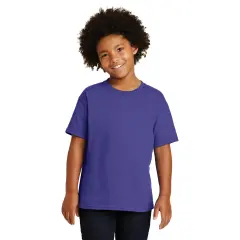 RADYAN&reg; Youth Crew Neck Short Sleeve T-Shirt Cobalt