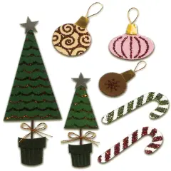 Jolee's Boutique Christmas Decorations Dimensional Stickers