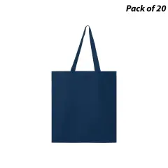 Q-Tees&reg; Promotional Tote Navy