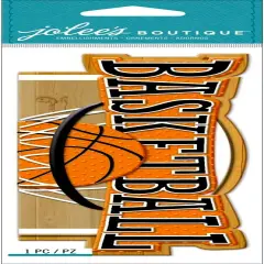 Jolee's Boutique Basketball Dimensional Title Stickers