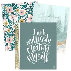 bloom daily planners Undated Ultimate Planner & Calendar, 9" x 11", Interchangeable Cover