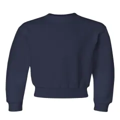 JERZEES&reg; Youth Crewneck Sweatshirt J. navy