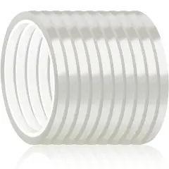 10 rolls Heat resistant tapes sublimation Press Transfer Thermal Tape 10mmx30m SUBLITAPE CLEAR