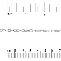 5.8mm Surgical Stainless Steel Drawn Cable Chain (Priced Per Foot)