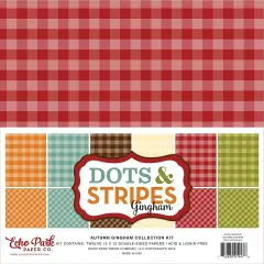 Echo Park Autumn Gingham Collection Kit