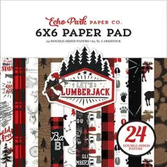 Echo Park Let's Lumberjack 6x6 Paper Pad