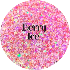 Polyester Glitter - Berry Ice by Glitter Heart Co.&trade;