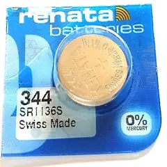 2&nbsp; x Renata Battery 344&nbsp; SR1136W