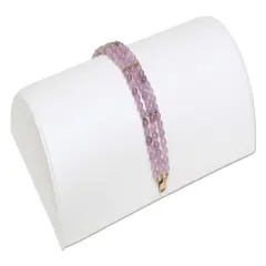 Jewelry Display Hump for Bracelets White 8"Wide