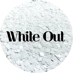 Polyester Glitter - White Out by Glitter Heart Co.&trade;