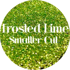 Polyester Glitter - Frosted Lime Smaller Cut by Glitter Heart Co.&trade;