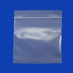 Clear Plastic Reclosable 4mil Zipper Bags 4x4 (Package of 100)