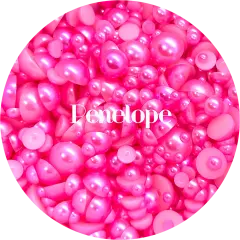 Flatback Resin Pearl Mix - Penelope by Glitter Heart Co.&trade;