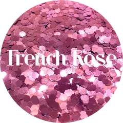 Polyester Glitter - French Rose by Glitter Heart Co.&trade;