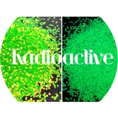 Polyester Glitter - Radioactive - Glow in the Dark by Glitter Heart Co.&trade;