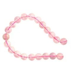 Rose Quartz Round Beads 8mm (16" Strand)