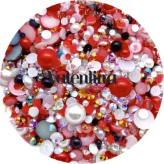 Flatback Pearl & Rhinestone Mix - Valentina by Glitter Heart Co.&trade;