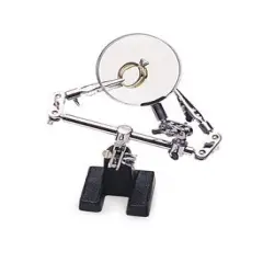 Double Third Hand with Clips and Magnifier | HOL-163.00