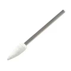 Cone Silicone Polisher with Mandrel Attached - Coarse