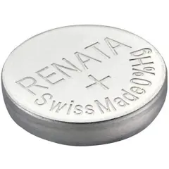 One (1) X Renata 319 Sr527W Silver Oxide Watch Battery 1.55V Blister Packed
