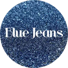 Polyester Glitter -Blue Jeansby Glitter Heart Co.&trade;