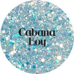 Polyester Glitter - Cabana Boy by Glitter Heart Co.&trade;