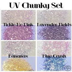 Glitter UV Chunky Set by Glitter Heart Co.&trade;