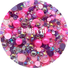 Flatback Pearl & Rhinestone Mix - Millicent by Glitter Heart Co.&trade;