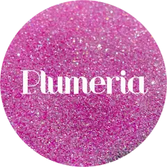 Polyester Glitter - Plumeria by Glitter Heart Co.&trade;