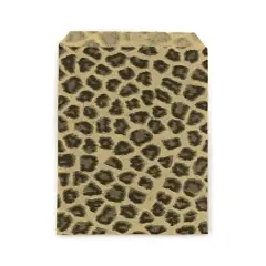Gift Bags Leopard Print 6"x 4" (Package of 100)