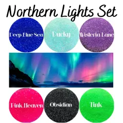 Glitter Northern Lights Set by Glitter Heart Co.&trade;