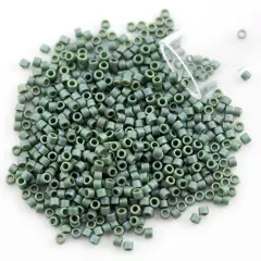 Miyuki Delica Seed Bead 11/0 Matte Opaque Glazed Luster Light Teal