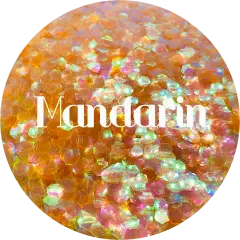 Polyester Glitter - Mandarin by Glitter Heart Co.&trade;