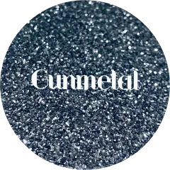 Polyester Glitter - Gunmetal by Glitter Heart Co.&trade;