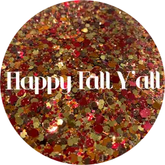 Polyester Glitter - Happy Fall Y'all by Glitter Heart Co.&trade;
