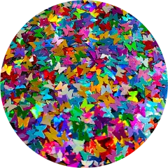 Polyester Glitter - Butterflies Glitter Shape by Glitter Heart Co.&trade;