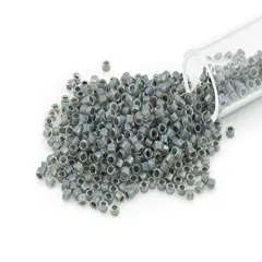 Miyuki Delica Seed Bead 11/0 Color Lined Warm Grey