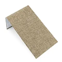 Jewelry Display Bracelet Ramp Burlap 4-3/4" Wide
