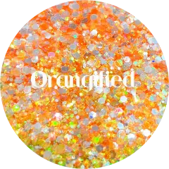 Polyester Glitter - Orangified by Glitter Heart Co.&trade;
